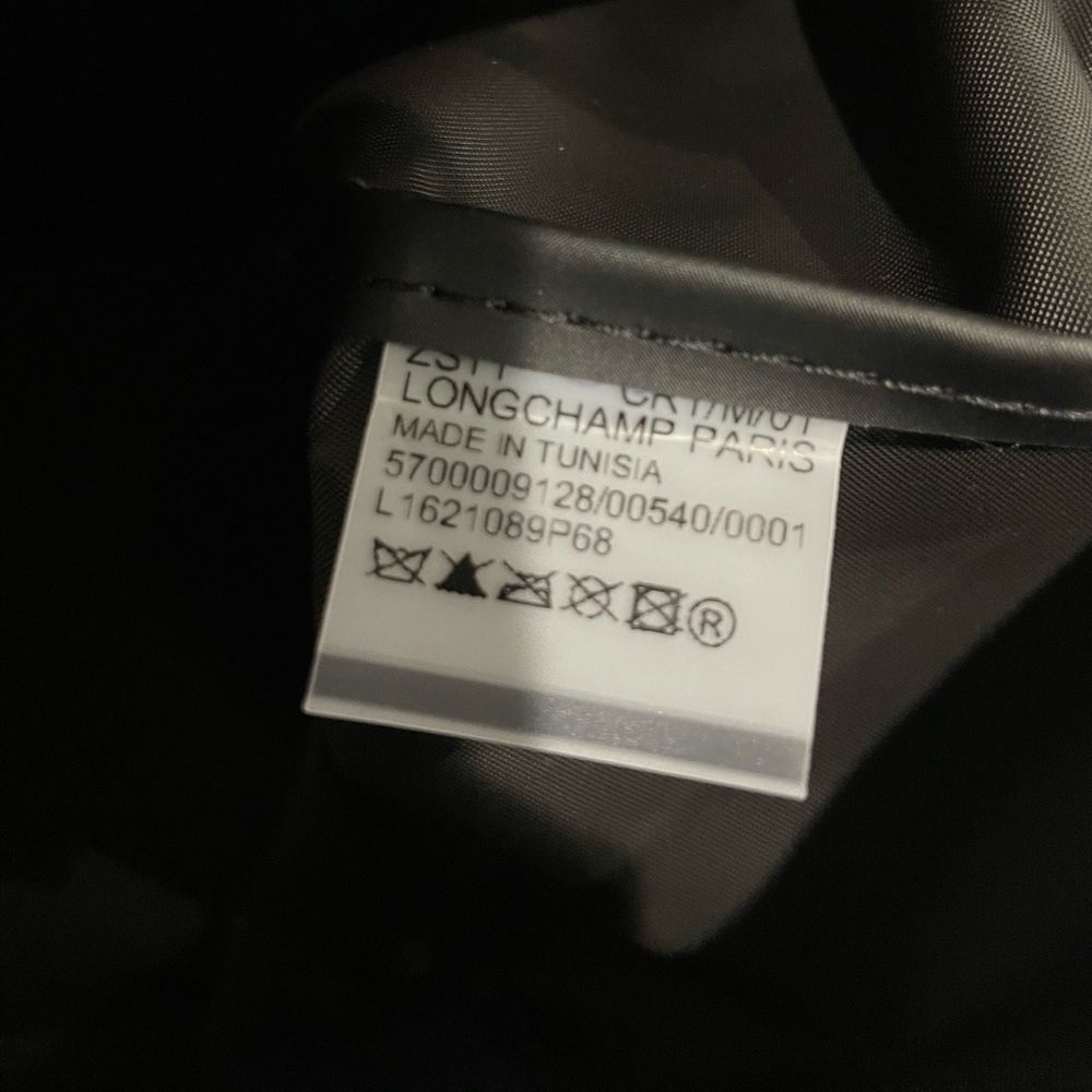 Longchamp Le pliage small tote bag in marine navy blue - Picture 10 of 12